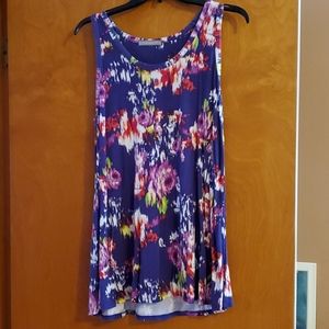 Flowers tank from stitch fix